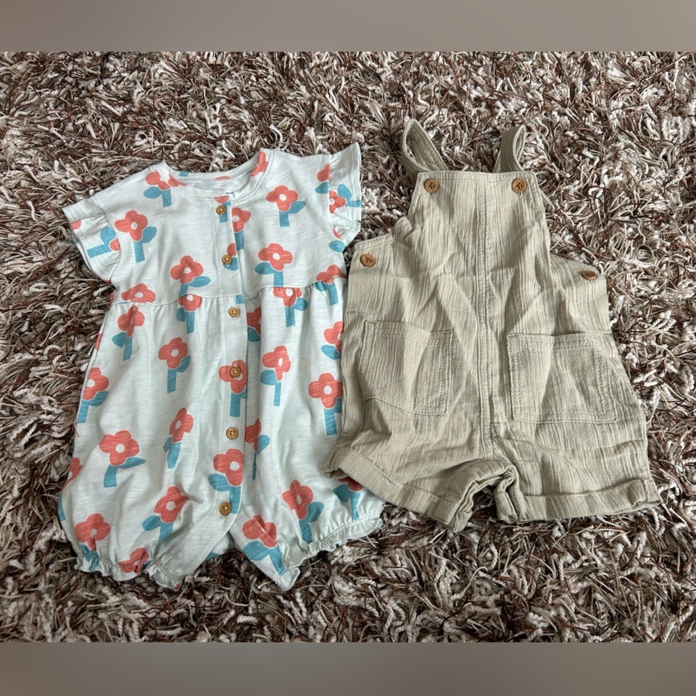 Little Co. Bundle of 12M Rompers